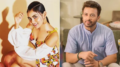 ইধিকা পাল ও শাকিব খান। ছবি: সংগৃহীত