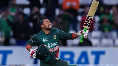 নাজমুল হাসান শান্ত। 