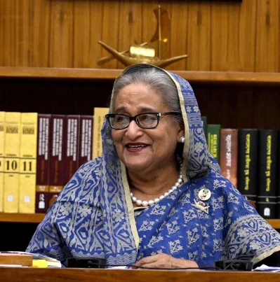 প্রধানমন্ত্রী শেখ হাসিনা। ছবি: পিএমও