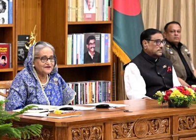 প্রধানমন্ত্রী শেখ হাসিনা। ছবি: পিএমও