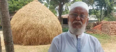ফারুকের ফুফাতো ভাই বীর মুক্তিযোদ্ধা রেজাউল করিম হুমায়ুন মাস্টার। ছবি: ইত্তেফাক