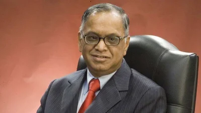 ভারতীয় প্রযুক্তি জায়ান্ট ইনফোসিসের প্রতিষ্ঠাতা এন আর নারায়ণ মূর্তি