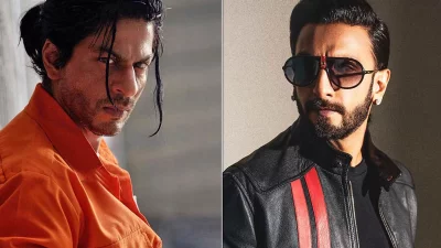 শাহরুখ খান ও রণবীর সিং। ছবি: সংগৃহীত