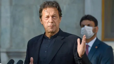 পাকিস্তানের সাবেক প্রধানমন্ত্রী ইমরান খান
