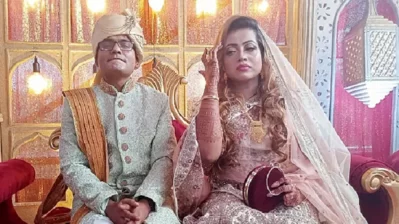 ২০২২ সালে ২৭ মে আবু সালেহ মুসাকে বিয়ে করেন সানাই। ছবি: সংগৃহীত