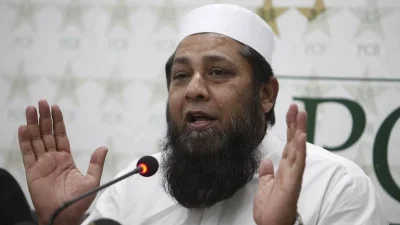 পাকিস্তানের সাবেক অধিনায়ক ইনজামাম উল হক। 