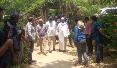 রোহিঙ্গা ক্যাম্পে ওআইসির মহাসচিব। ছবি: ইত্তেফাক
