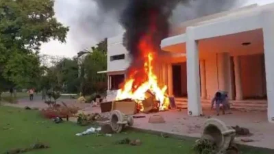 ৯ মে জিন্নাহ হাউজে হামলা