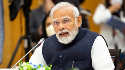 ভারতের প্রধানমন্ত্রী নরেন্দ্র মোদি