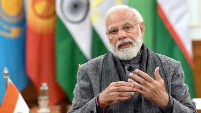 ভারতের প্রধানমন্ত্রী নরেন্দ্র মোদি।