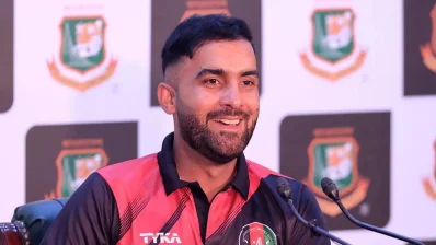 আফগানিস্তানের অধিনায়ক হাশমতউল্লাহ শহিদি। 