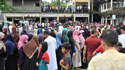 সিসিক নির্বাচনে নতুন গঠিত ওয়ার্ডগুলোতে ভোটের আমেজ বেশি। ছবি: ইত্তেফাক