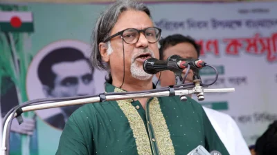 যুবলীগ চেয়ারম্যান শেখ ফজলে শামস পরশ।