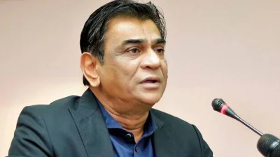 বাফুফে সভাপতি কাজী সালাউদ্দিন। 