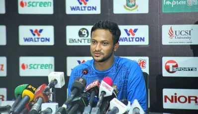 সাকিব আল হাসান। 