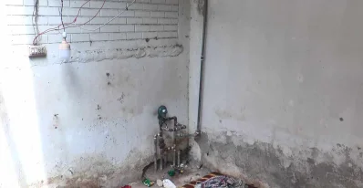 গ্যাস লাইনের মিটার। ছবি: ইত্তেফাক 
