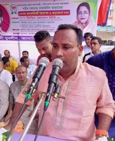 যুবলীগ নেতা ও ইউপি চেয়ারম্যান সাখাওয়াত হোসেন। ছবি: ইত্তেফাক