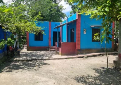মহিউদ্দিনের বাড়ি। ছবি: ইত্তেফাক
