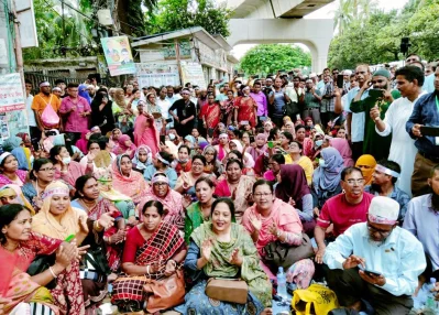 একদফা দাবিতে আমরণ অনশনের ঘোষণা দিয়েছেন আন্দোলনরত শিক্ষকরা। ছবি: ফোকাস বাংলা