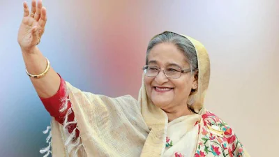 শেখ হাসিনা। ফাইল ছবি