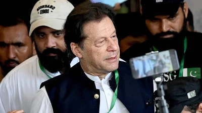 পাকিস্তানের সাবেক প্রধানমন্ত্রী ইমরান খান
