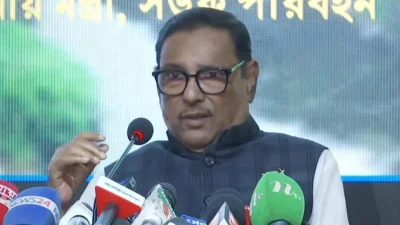 ওবায়দুল কাদের। 