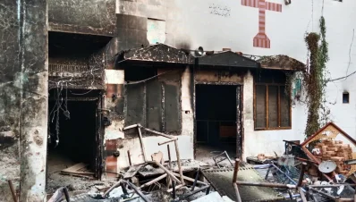 পাকিস্তানের পাঞ্জাবে খ্রিস্টান সম্প্রদায়ের কয়েক ডজন বাড়িতে হামলা। ছবি: সংগৃহীত