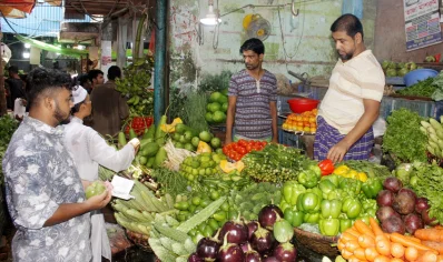 সবজির বাজার। ছবি: ফোকাস বাংলা