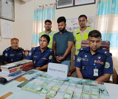 ১০ লাখ ৫০ হাজার টাকাসহ গ্রেপ্তার নিলয় পারভেজ বাবলু