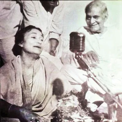 কবি কাজী নজরুল ইসলাম ও ফিরোজা বেগম