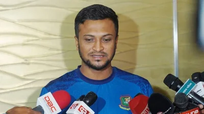 সাকিব আল হাসান। 