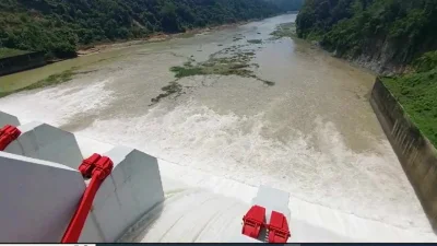 কাপ্তাই হ্রদের পানি বৃদ্ধি, খুলে দেওয়া হলো স্পিলওয়ের ১৬ গেট