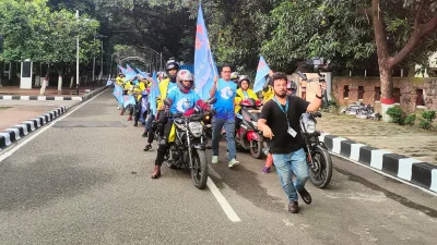 ঢাকা থেকে যশোরে ৫০ জনের অধিক নারী বাইকারকে নিয়ে &lsquo;রোড শো&rsquo;