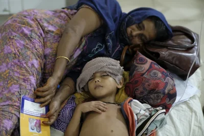 বাংলাদেশে ডেঙ্গু জ্বরের রেকর্ড প্রাদুর্ভাব দেখা দিয়েছে। ছবি: এপি