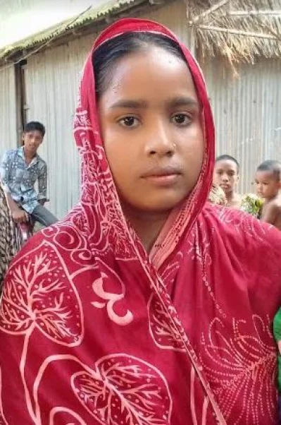 ছয় বছর বয়সে হারিয়ে যাওয়া মমতাজ বেগম টুক্কুনি। ছবি: ইত্তেফাক