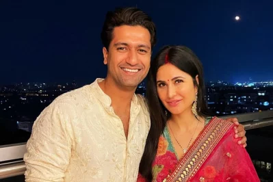 বলিউড দম্পতি ভিকি কৌশল ও ক্যাটরিনা কাইফ। ছবি: সংগৃহীত
