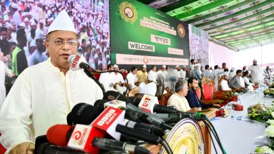 তথ্যমন্ত্রী হাছান মাহমুদ। ছবি: ফোকাস বাংলা