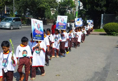 সংসদ ভবন ও গণভবন এলাকায় প্রধানমন্ত্রী শেখ হাসিনার ৭৭তম জন্মদিন পালন