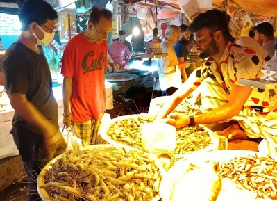 মাছের বাজার। ছবি: ফোকাস বাংলা