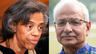 সাবেক মার্কিন রাষ্ট্রদূত মার্সা বার্নিকাট ও সুজনের বদিউল আলম 