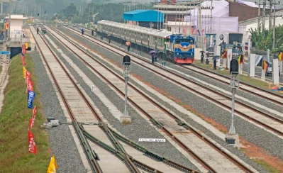 মাওয়া রেল স্টেশন। ছবি: আব্দুল&nbsp;গনি
