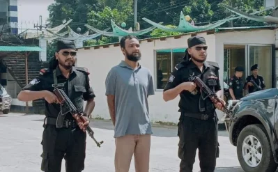 আরসার শীর্ষ নেতা নুর কামাল। ছবি: ইত্তেফাক