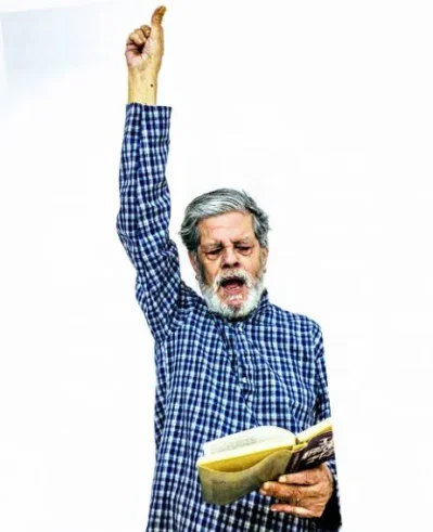 কবি মলয় রায়চৌধুরী। ছবি: সংগৃহীত