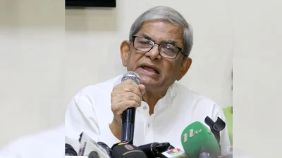 মির্জা ফখরুল ইসলাম আলমগীর। ছবি: ফোকাস বাংলা