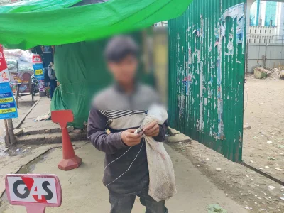 পথশিশু। ছবি: ইত্তেফাক
