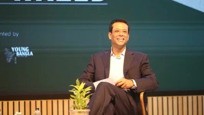 &lsquo;লেটস টক&rsquo;-এ তরুণদের মুখোমুখি সজীব ওয়াজেদ জয়