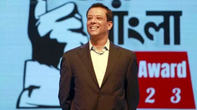 &lsquo;লেটস টক&rsquo;-এ তরুণদের মুখোমুখি সজীব ওয়াজেদ জয়