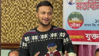 সাকিব আল হাসান। 