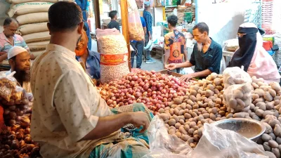 কাপ্তান বাজার। ছবি: ফোকাস বাংলা