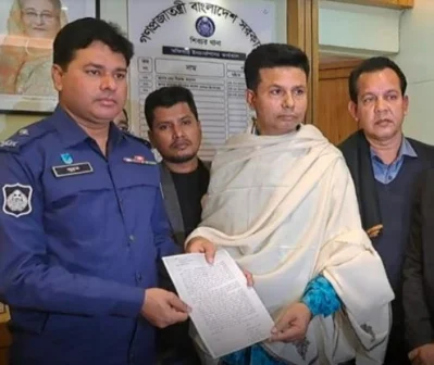 শিবচর থানায় অভিযোগ করা হয়েছে। ছবি: ইত্তেফাক